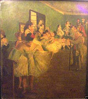 edgar degas paintings. NOT painted by Edgar Degas